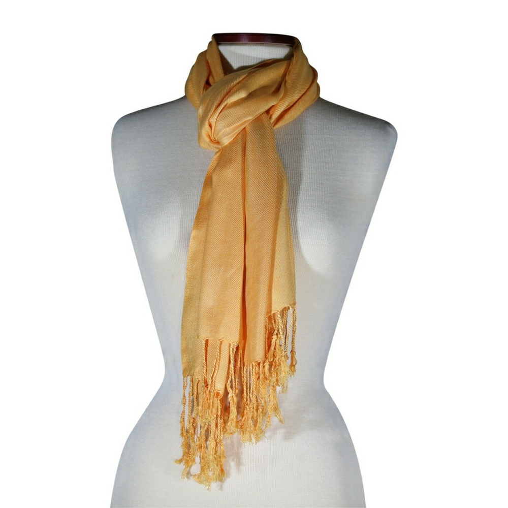 Pashmina - 100% Viscose - Mango